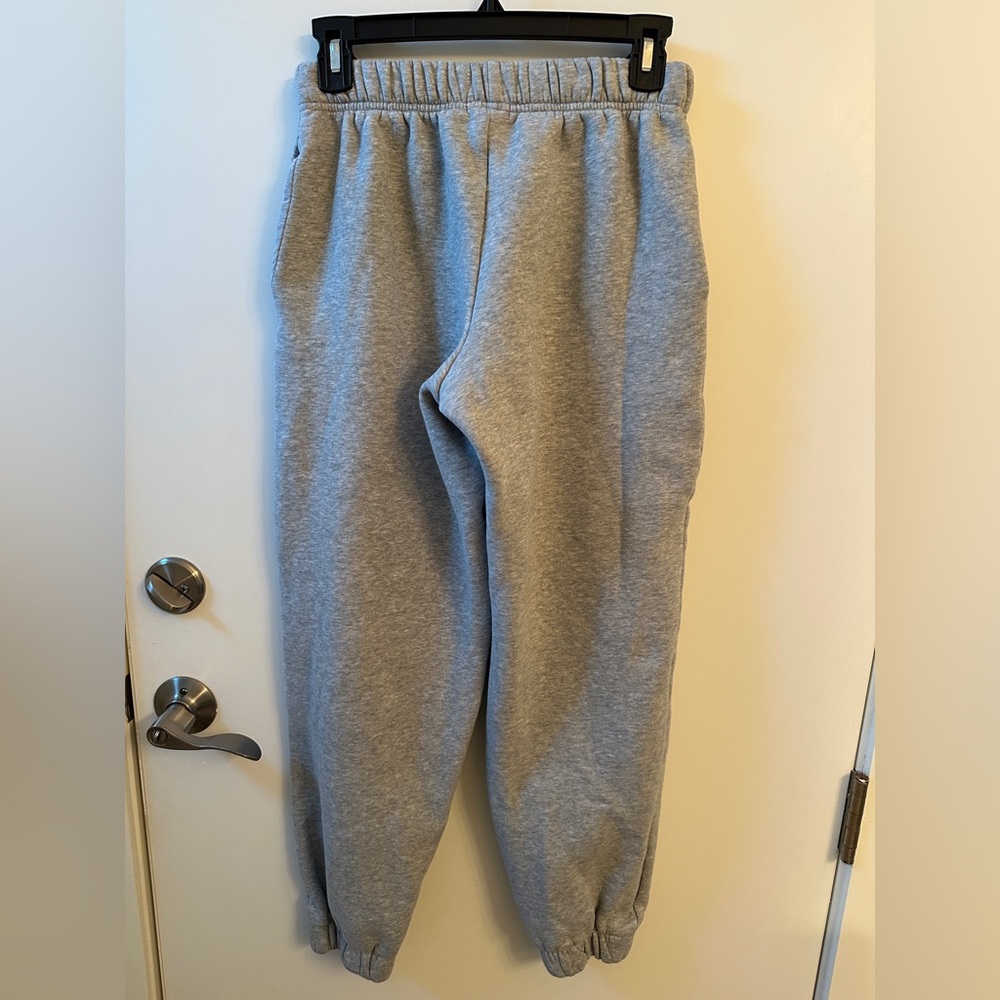 Edikted Gray Sweatpants - small